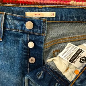 Levi’s wedgie fit straight jeans
